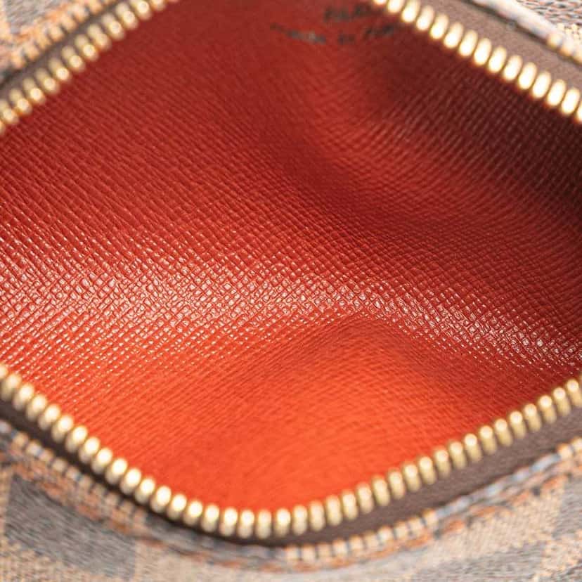 Louis Vuitton Damier Ebene Papillon Pochette Brown Canvas Good condition - Model View