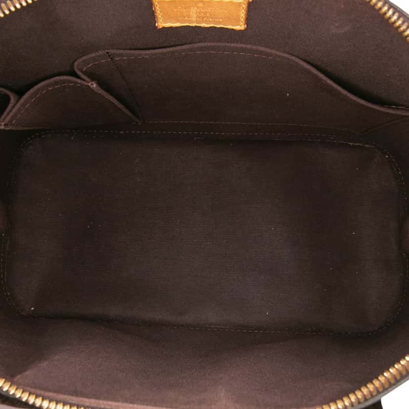 Louis Vuitton Monogram Vernis Alma PM Purple Leather Good condition - Model View