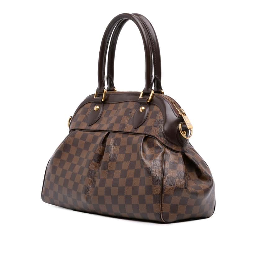 Louis Vuitton Damier Ebene Trevi PM Brown Canvas Good condition - Back View