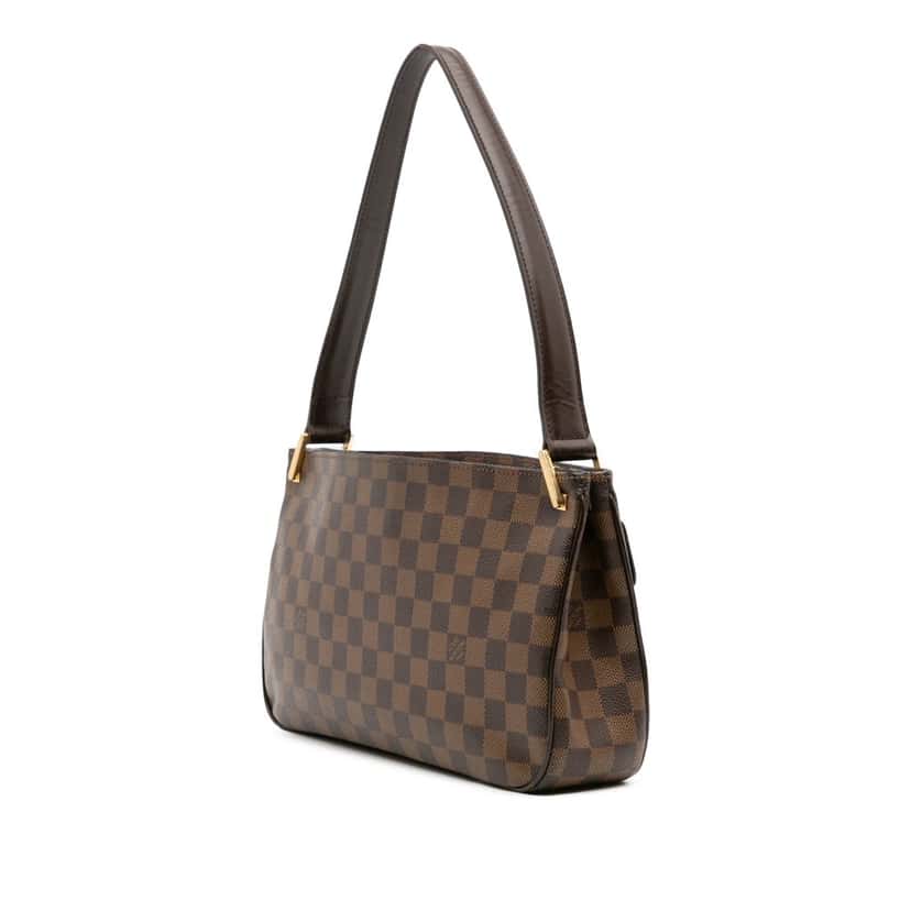 Louis Vuitton Damier Ebene Aubagne Brown Canvas Good condition - Back View