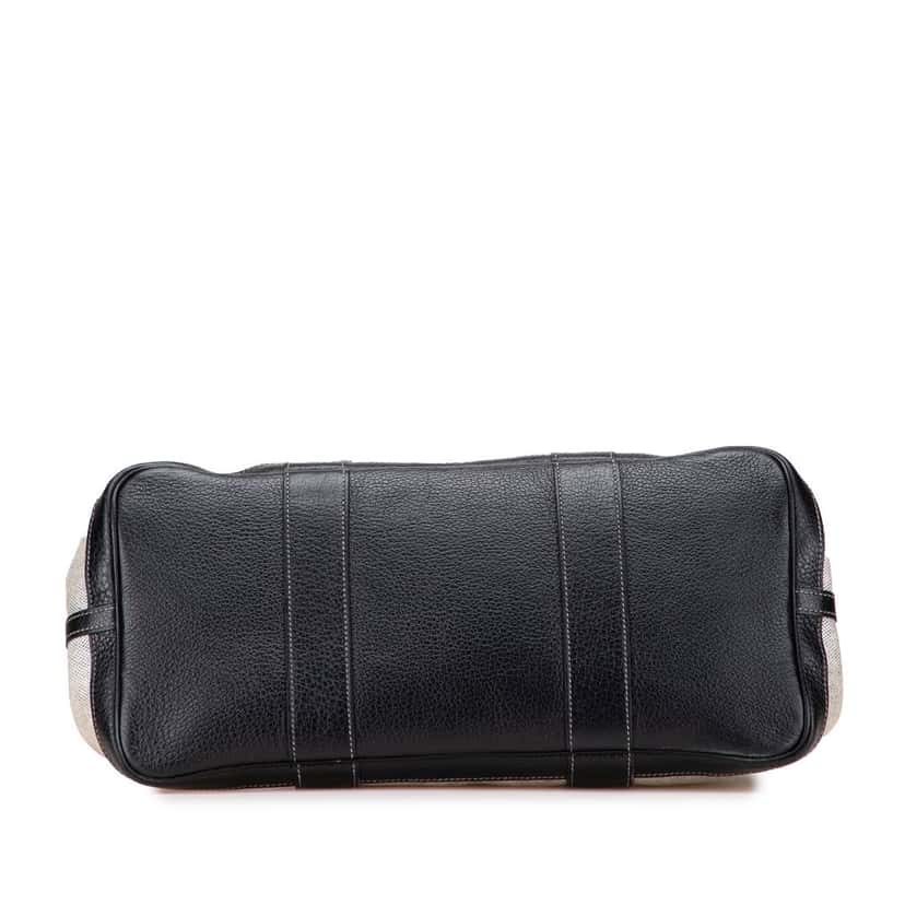 Hermès Toile and Negonda Garden Party 36 Grey Canvas Good condition - Inside View