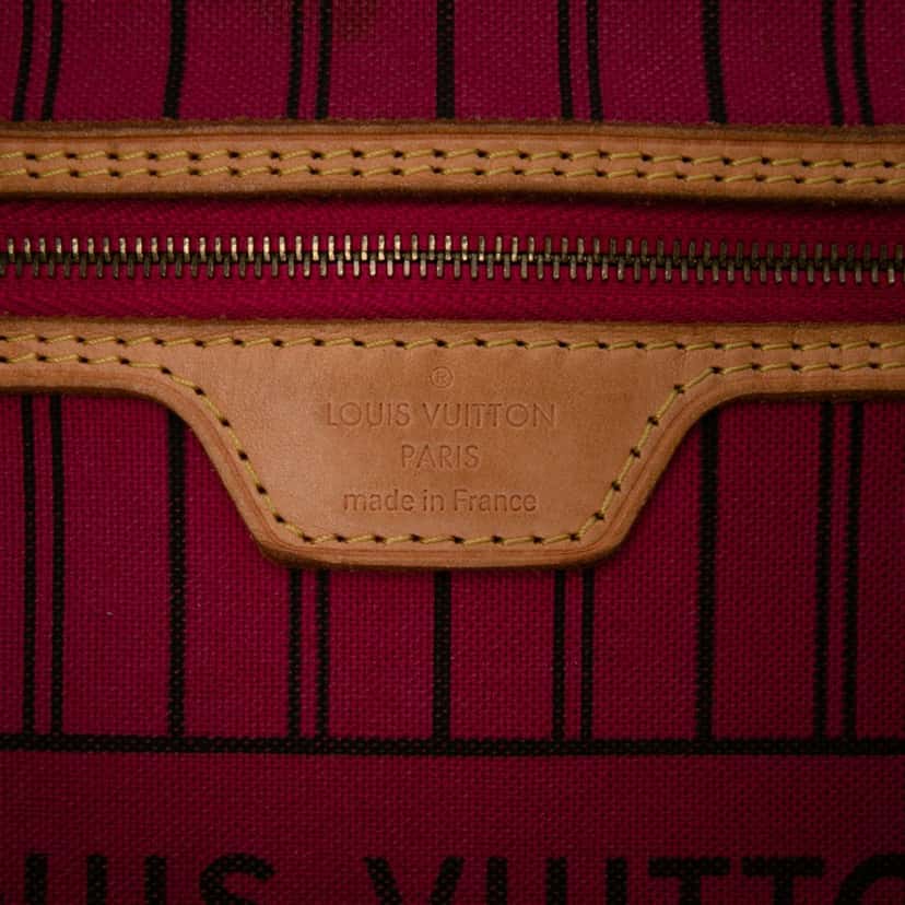 Louis Vuitton Monogram Neverfull MM Brown Canvas Good condition - Box View
