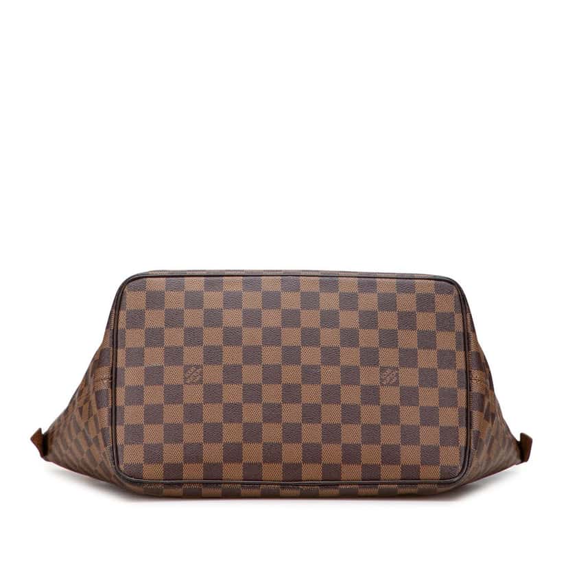 Louis Vuitton Damier Ebene Saleya MM Brown Canvas Good condition - Inside View