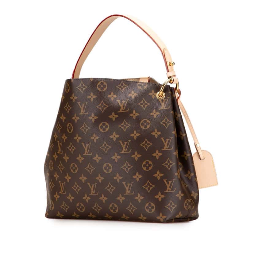 Louis Vuitton Monogram Graceful PM Brown Canvas Good condition - Back View