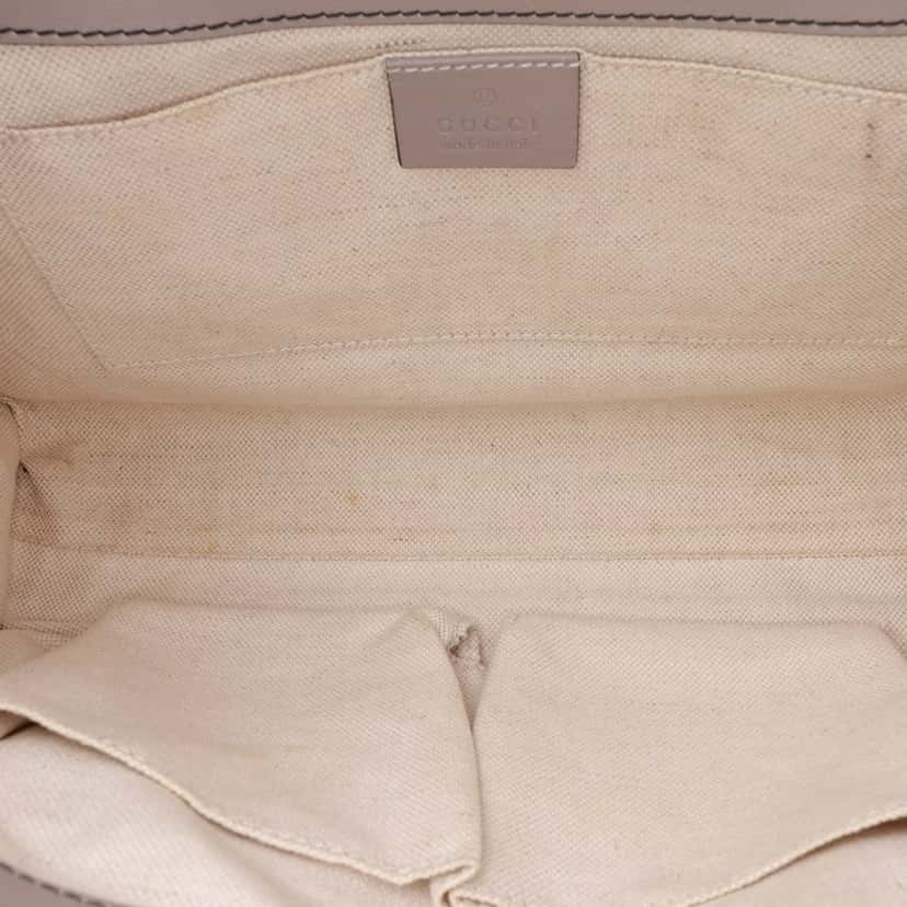 Gucci Medium Guccissima Emily Shoulder Bag Brown Leather Good condition - Model View