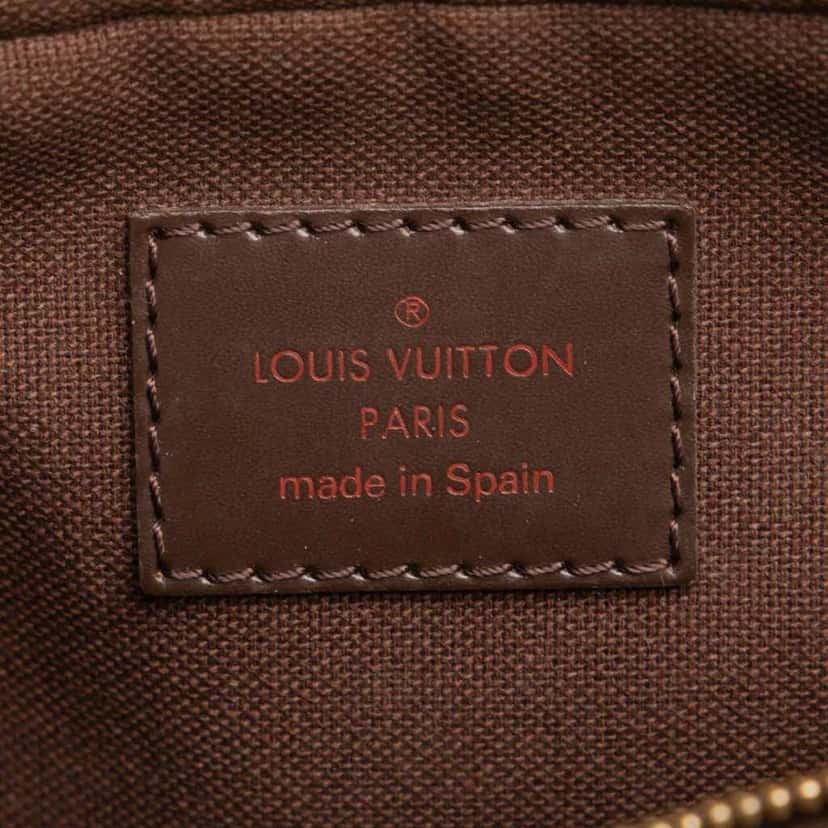Louis Vuitton Damier Ebene Brooklyn Bum Bag Brown Canvas Good condition - Box View