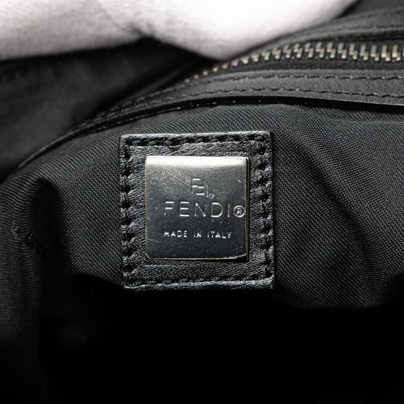 Fendi Zucchino Canvas Travel Bag Brown Canvas Good condition - Box View
