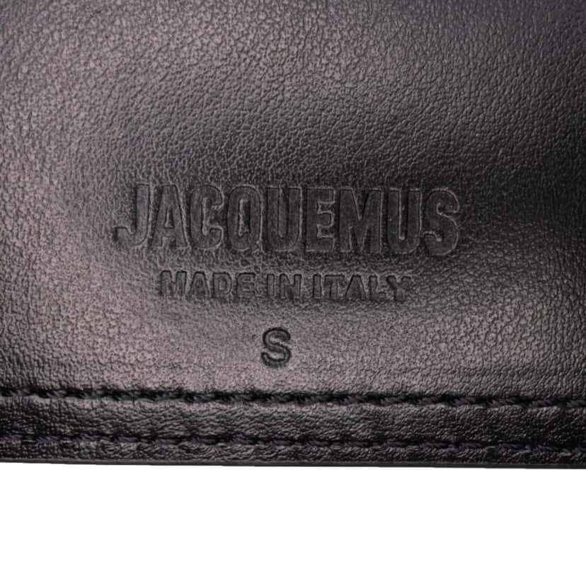 Jacquemus Leather La Ceinture Carree Belt Bag Black Leather Good condition - Box View