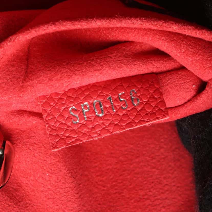 Louis Vuitton Monogram Empreinte Saint Germain BB Red Leather Good condition - Box View