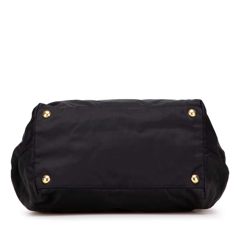 Prada Tessuto Fiocco Bow Handbag Black Good condition - Inside View