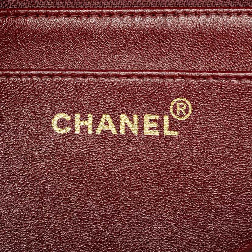 Chanel Medium Lambskin Diana Flap Black Leather Good condition - Box View
