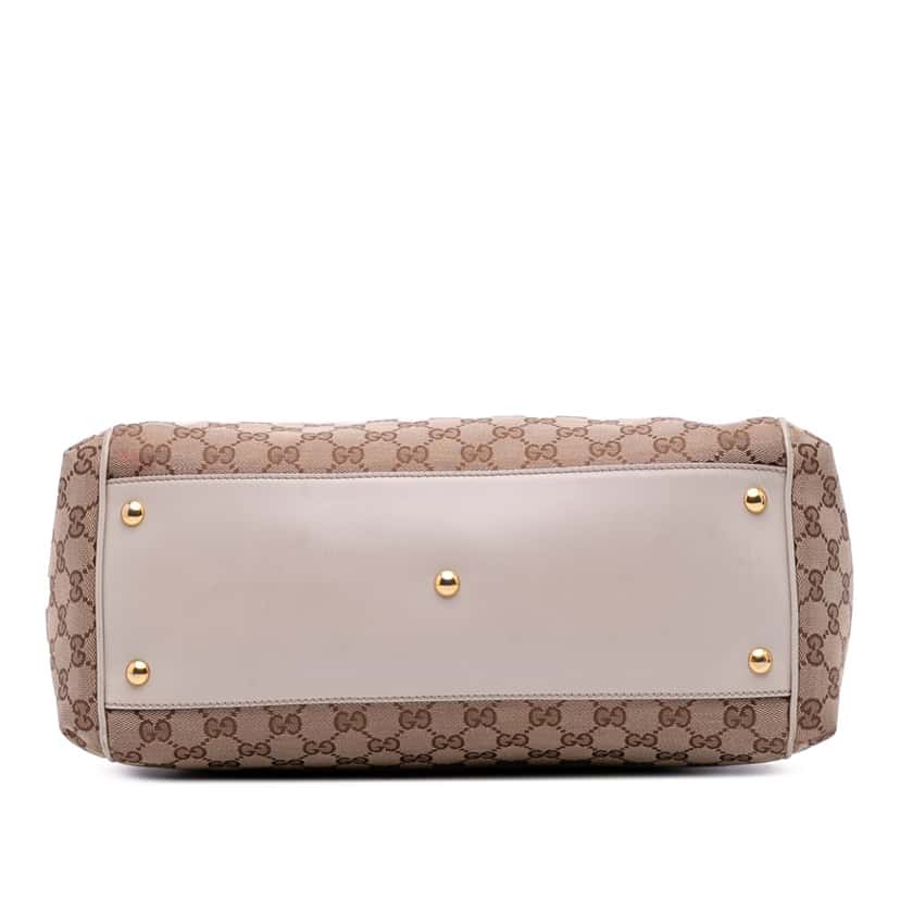 Gucci GG Canvas Scarlett Satchel Brown Canvas Good condition - Inside View