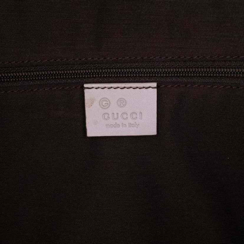 Gucci GG Canvas Scarlett Satchel Brown Canvas Good condition - Box View