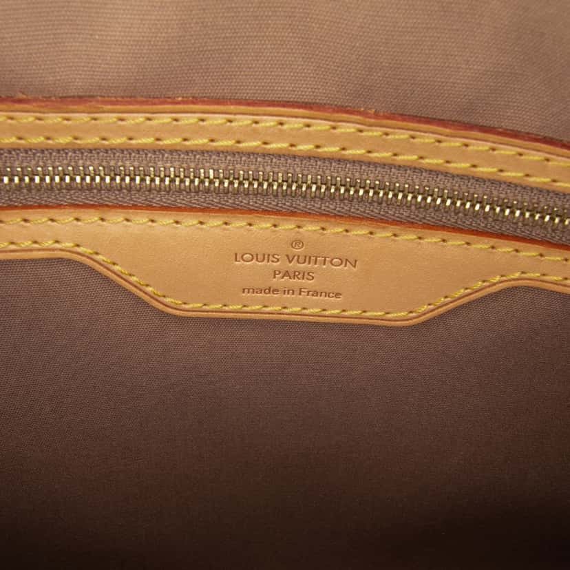 Louis Vuitton Monogram Vernis Brea MM Gold Leather Good condition - Box View