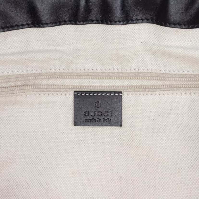 Gucci Diamante Canvas Sukey Satchel Brown Canvas Good condition - Box View