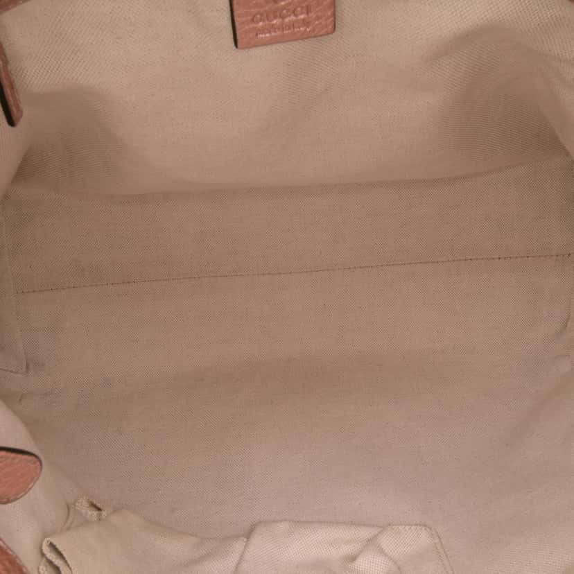 Gucci Large GG Canvas Bella Satchel Brown Canvas Good condition - Model View