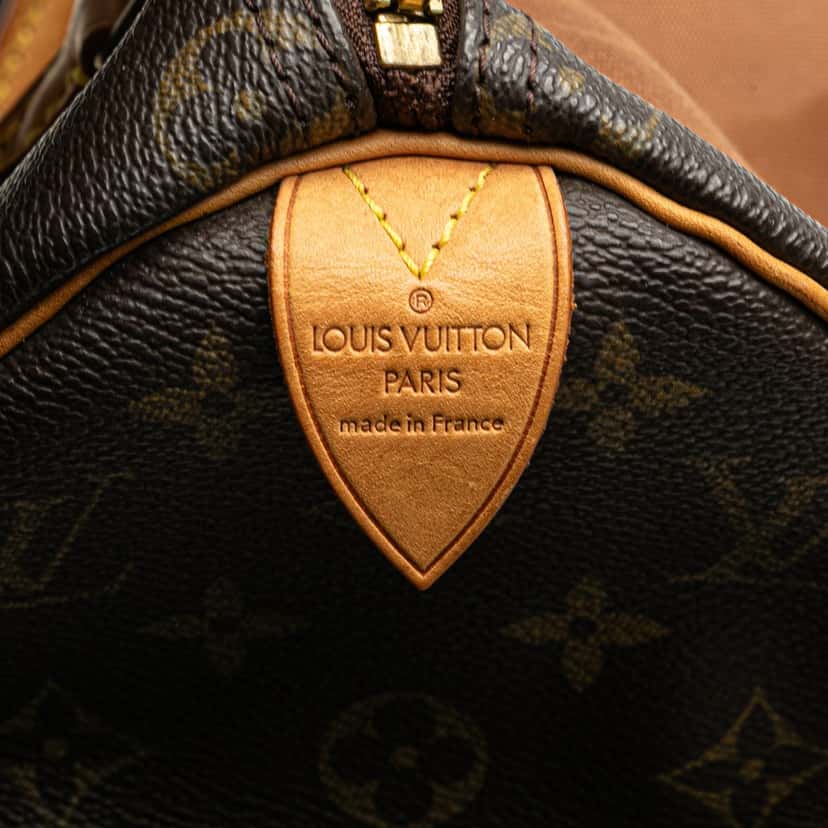 Louis Vuitton Monogram Speedy 25 Brown Canvas Good condition - Box View