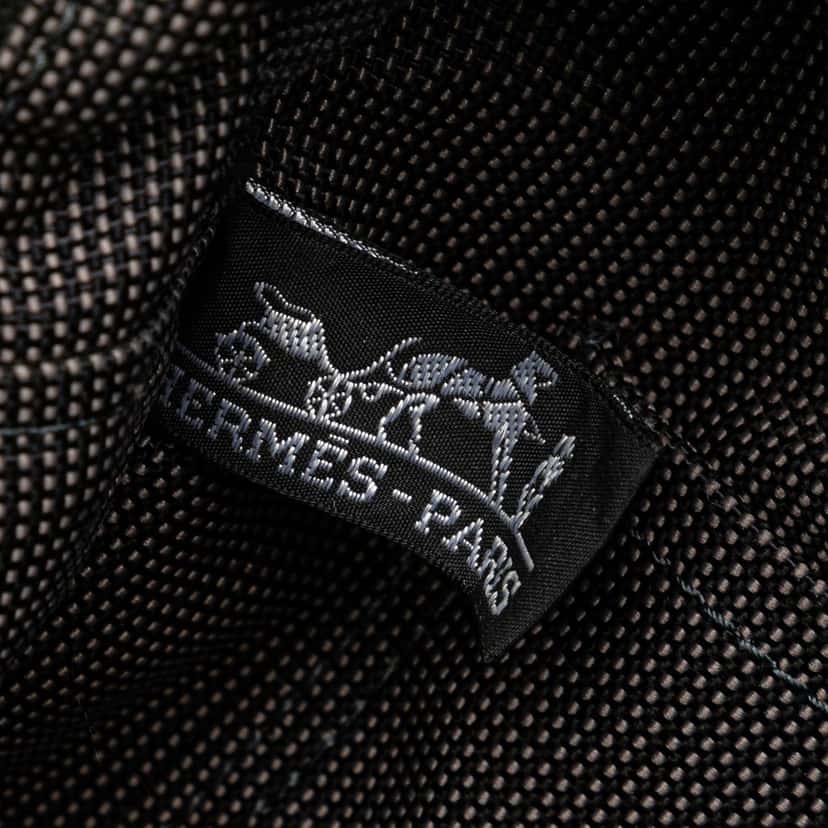 Hermès Canvas Herline Backpack MM Grey Canvas Good condition - Box View