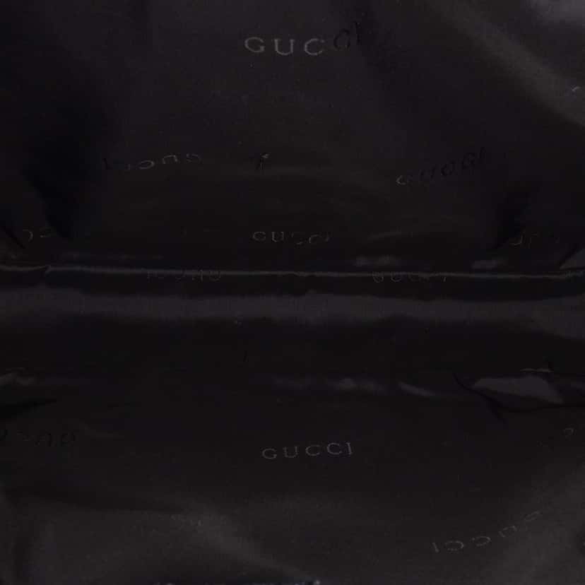 Gucci Nylon Jackie Shoulder Bag Black Good condition - Model View
