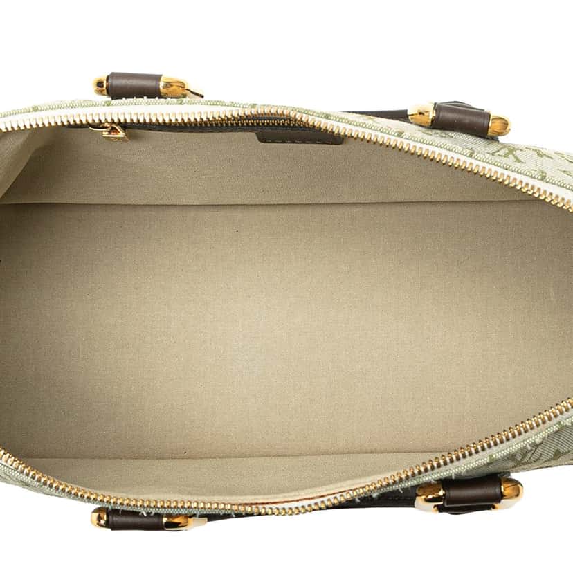 Louis Vuitton Monogram Mini Lin Alma Horizontal Grey Canvas Good condition - Model View