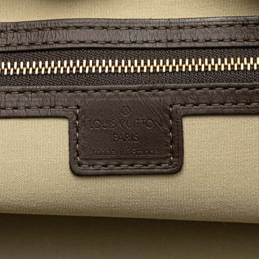 Louis Vuitton Monogram Mini Lin Alma Horizontal Grey Canvas Good condition - Box View