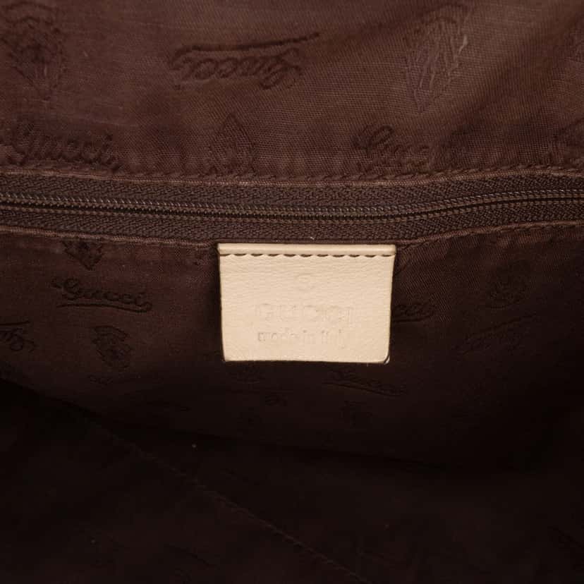Gucci Medium Guccissima Sukey Tote Brown Leather Good condition - Box View