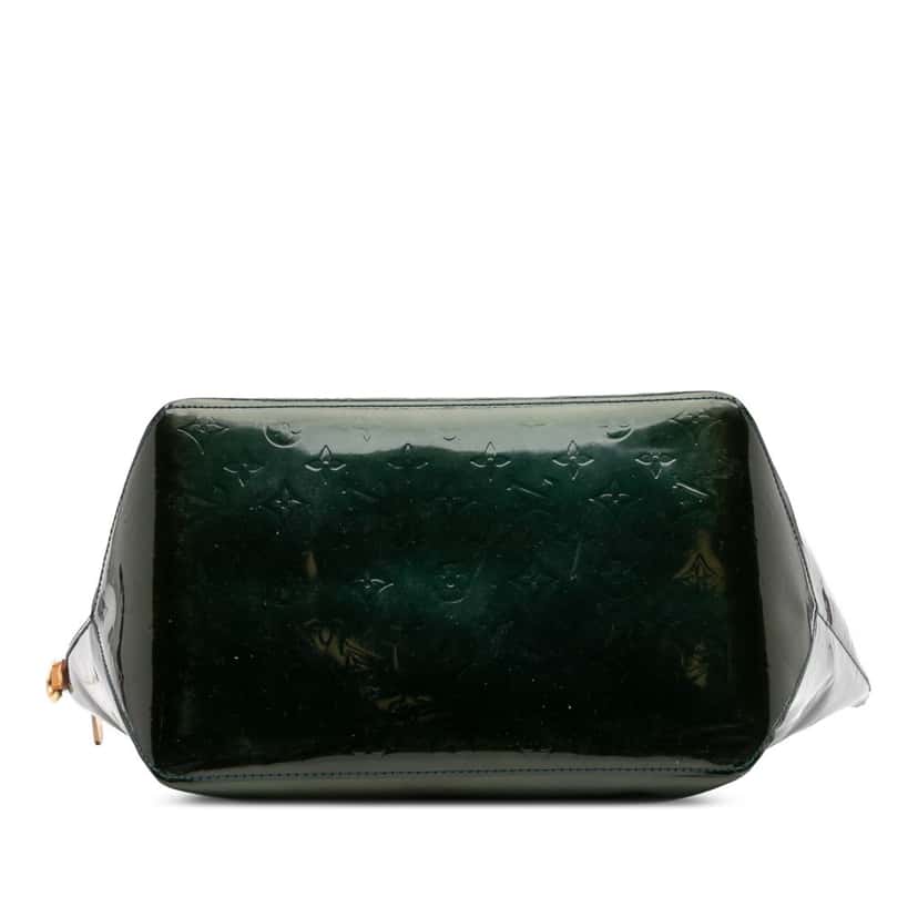 Louis Vuitton Monogram Vernis Bellevue GM Green Leather Good condition - Inside View