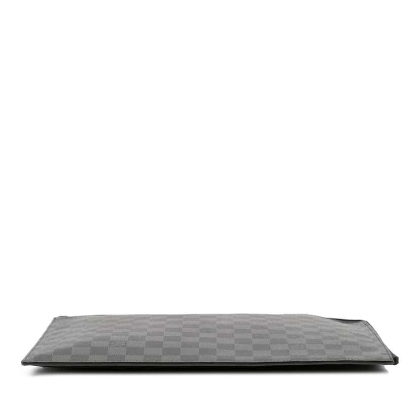 Louis Vuitton Damier Graphite Pochette Jour GM Black Canvas Good condition - Inside View