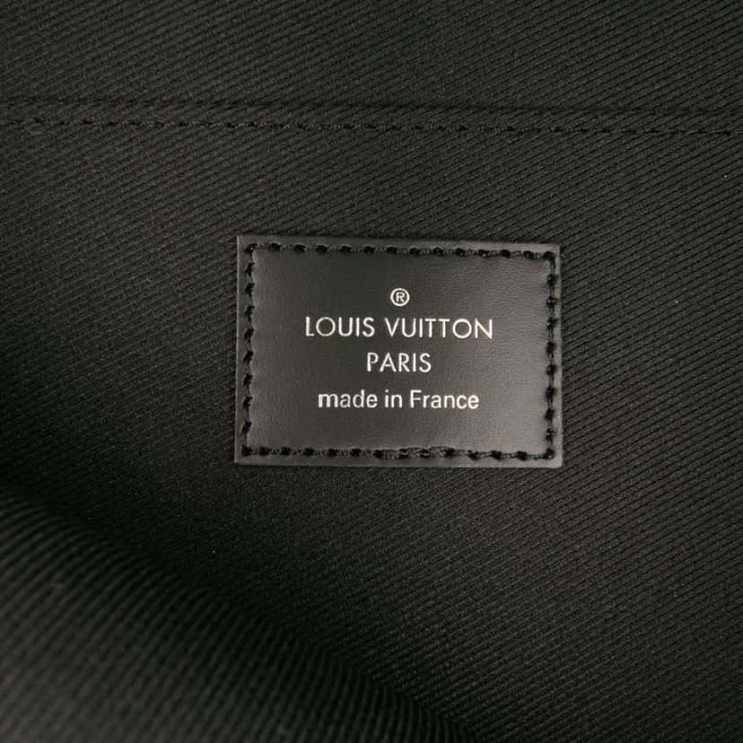 Louis Vuitton Damier Graphite Pochette Jour GM Black Canvas Good condition - Box View