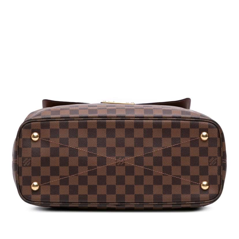 Louis Vuitton Damier Ebene Ascot Brown Canvas Good condition - Inside View