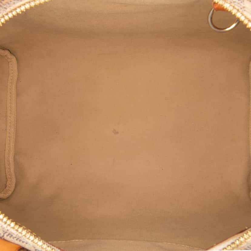 Louis Vuitton Damier Azur Speedy Bandouliere 30 White Canvas Fair condition - Model View