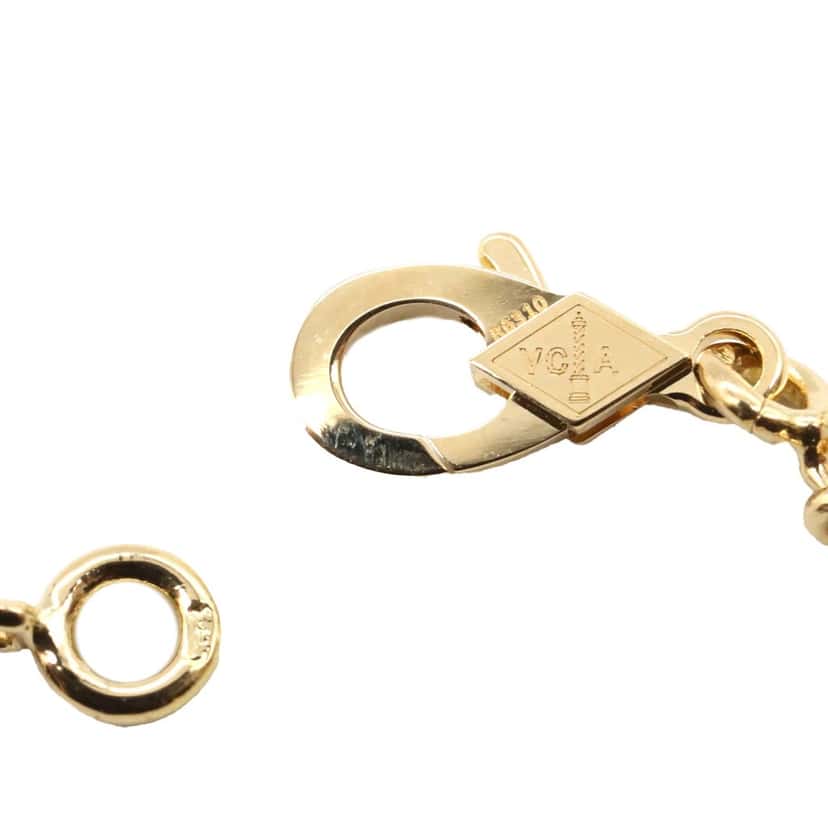 Van Cleef & Arpels 18K Yellow Gold and Mother of Pearl Vintage Alhambra Bracelet Gold Gold Good condition - Model View