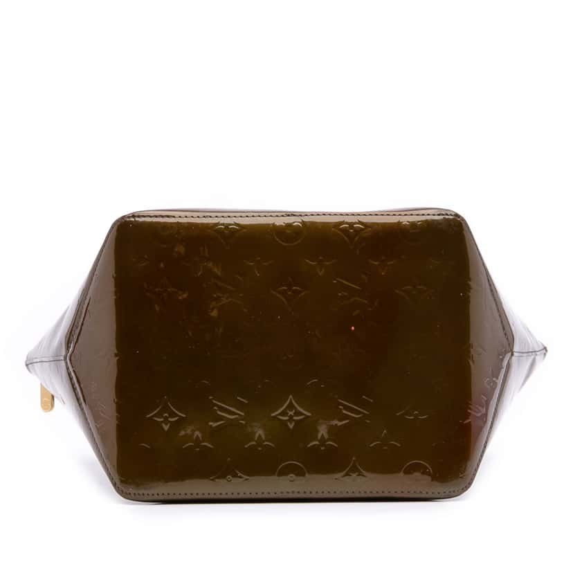 Louis Vuitton Monogram Vernis Bellevue PM Green Leather Good condition - Inside View