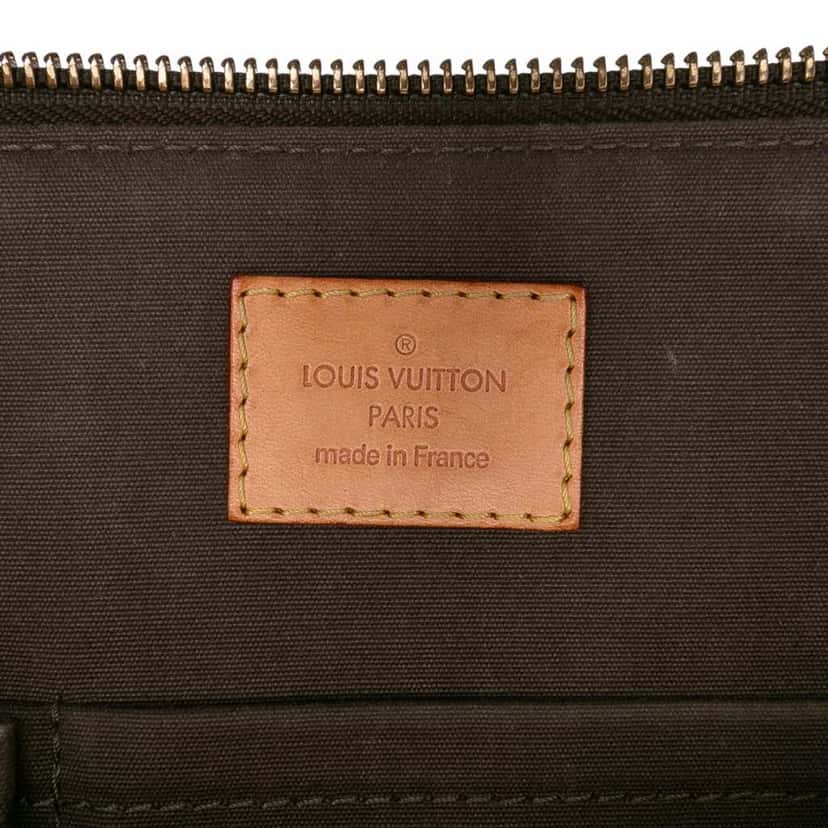 Louis Vuitton Monogram Vernis Bellevue PM Green Leather Good condition - Box View
