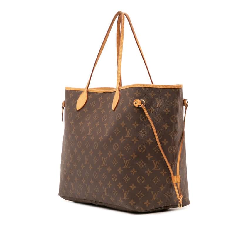 Louis Vuitton Monogram Neverfull GM Brown Canvas Fair condition - Back View