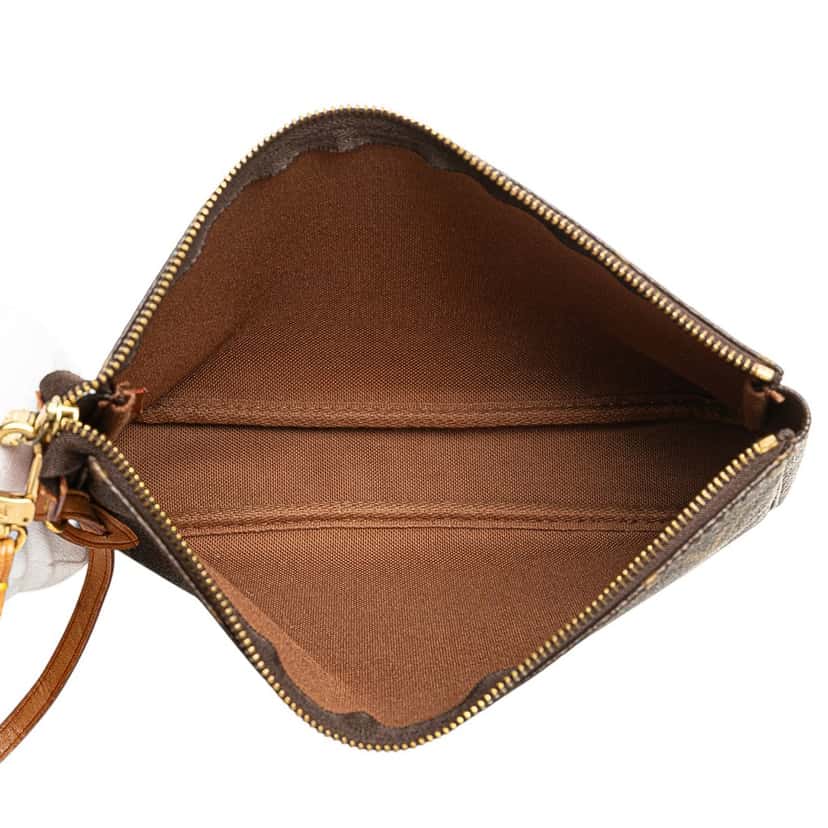 Louis Vuitton Monogram Pochette Accessoires Brown Canvas Good condition - Model View