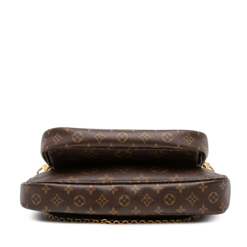 Louis Vuitton Monogram Multi Pochette Accessoires Brown Canvas Good condition - Inside View