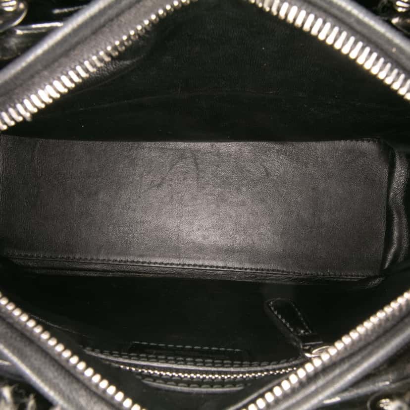 Dior Medium Tweed Cannage Lady Dior Grey Tweed Good condition - Model View
