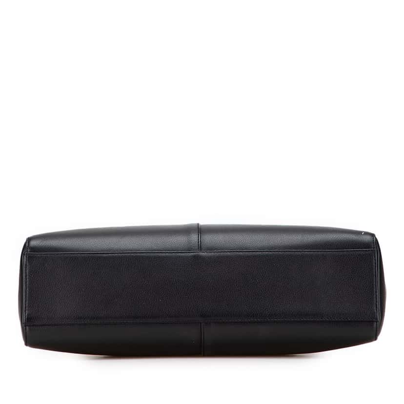 Burberry Leather Shoulder Bag Black Leather Good condition - Inside View
