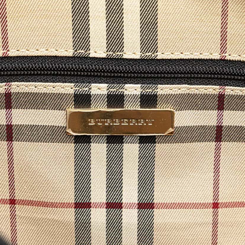Burberry Leather Shoulder Bag Black Leather Good condition - Box View