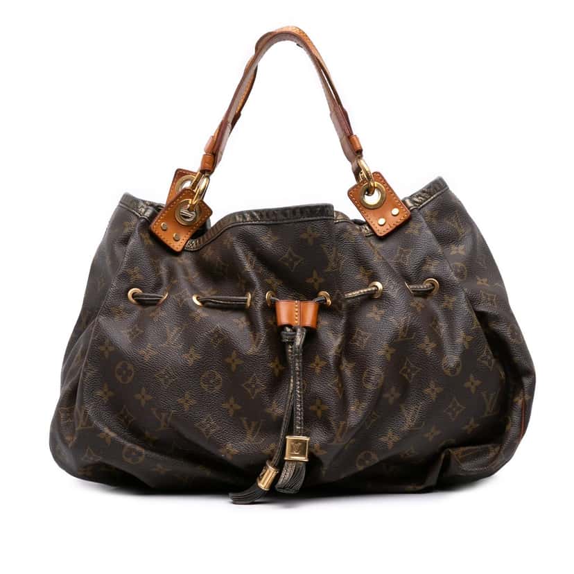 Louis Vuitton Monogram Irene Brown Canvas Fair condition - Front View