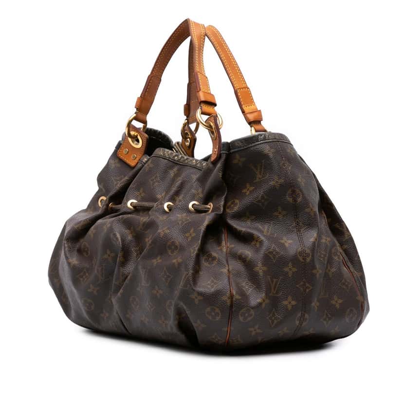 Louis Vuitton Monogram Irene Brown Canvas Fair condition - Back View