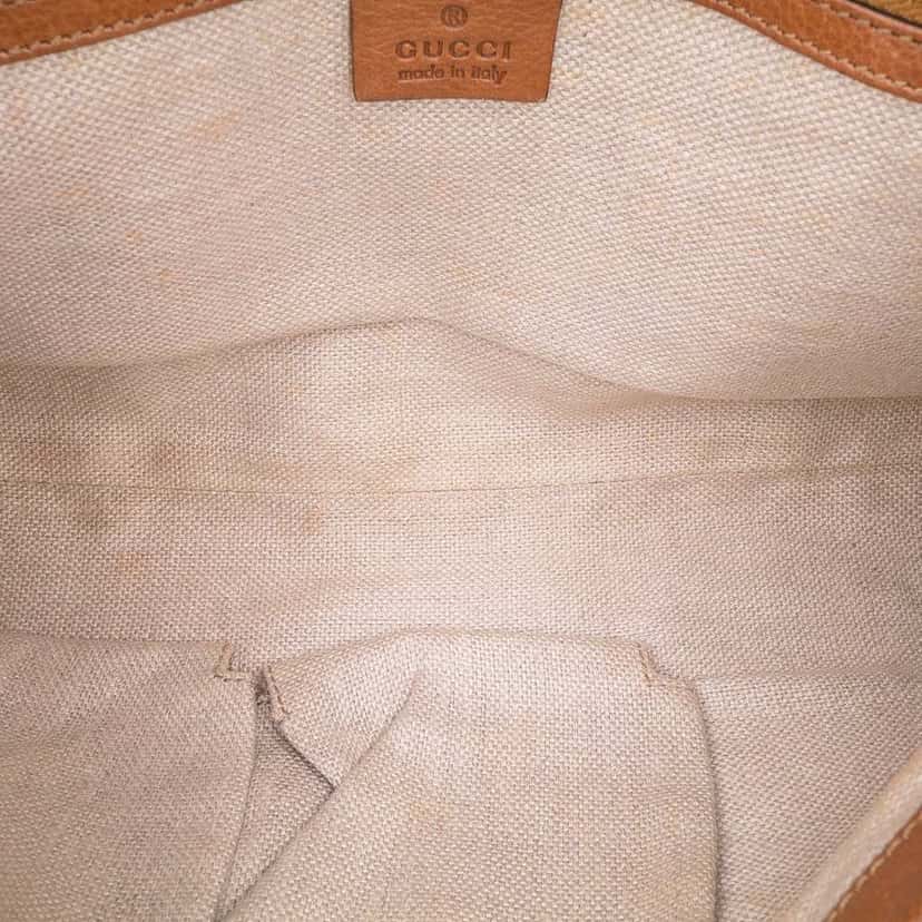 Gucci GG Canvas Marrakech Clutch Brown Canvas Good condition - Model View