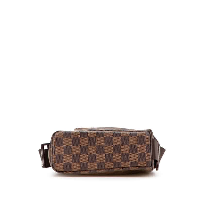 Louis Vuitton Damier Ebene Olav PM Brown Canvas Good condition - Inside View