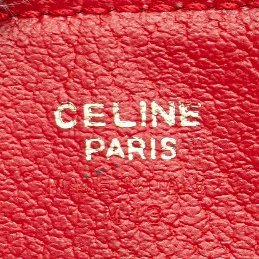 Celine Leather Dome Crossbody Green Leather Good condition - Box View