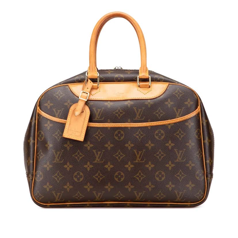 Louis Vuitton Monogram Deauville Brown Canvas Good condition - Front View