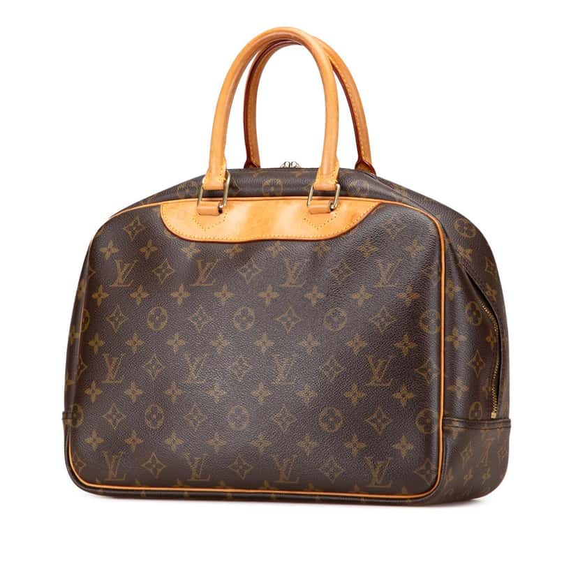 Louis Vuitton Monogram Deauville Brown Canvas Good condition - Back View