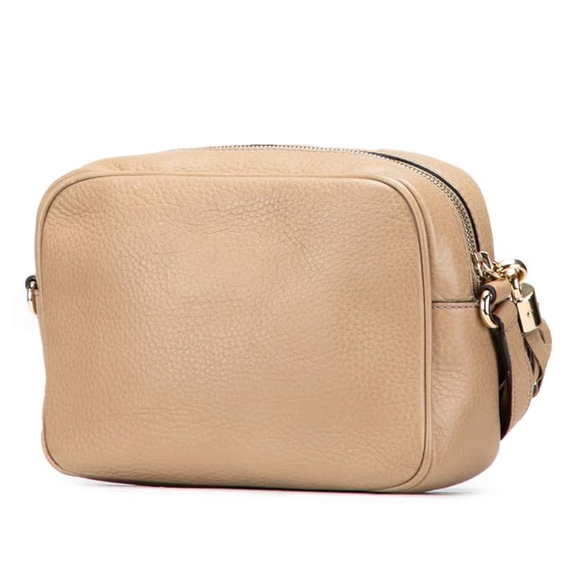 Gucci Leather Soho Disco Crossbody Brown Leather Good condition - Back View