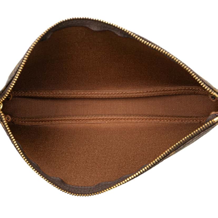 Louis Vuitton Monogram Pochette Accessoires Brown Canvas Very good condition - Model View