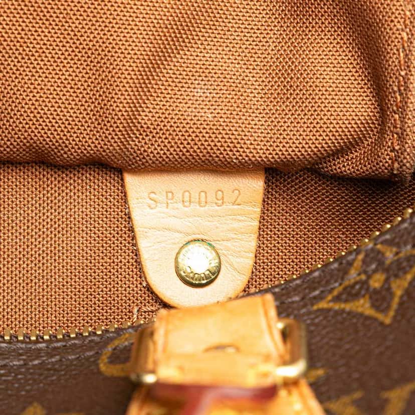 Louis Vuitton Monogram Speedy 25 Brown Canvas Good condition - Box View